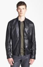 Men's John Varvatos Star Usa Leather Moto Jacket