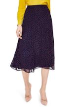 Women's Boden Polka Dot A-line Skirt - Burgundy