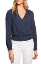 Women's 1.state Smocked Top - Blue