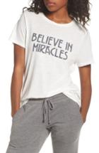 Women's Spiritual Gangster Believe In Miracles Tee - White