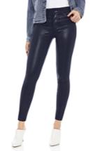 Women's Sam Edelman The Stiletto Coated High Rise Skinny Jeans - Blue
