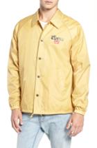 Men's Brixton Banquet Coach's Jacket - Yellow