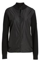Women's Canada Goose Windbridge Zip Front Sweater Jacket (6-8) - Black