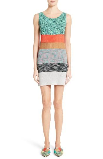 Women's Missoni Space Dye Stripe Knit Tank Dress