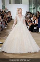 Women's Ines Di Santo Silk Lace Ballgown, Size In Store Only - Pink