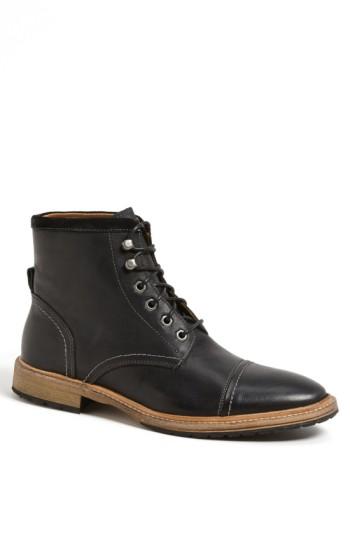 Men's Florsheim 'indie' Cap Toe Boot D - Black