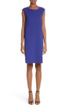Women's Morgan & Co. Sheer Inset Lace Fit & Flare Dress /12 - Black