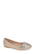 Women's Lauren Lorraine Bobbie Flat .5 M - Beige