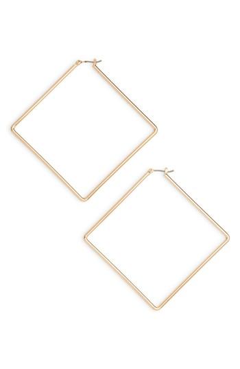 Women's Uncommon James By Kristin Cavallari Girl Boss Square Hoop Earrings