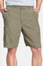 Men's Tommy Bahama 'key Grip' Relaxed Fit Cargo Shorts - Green