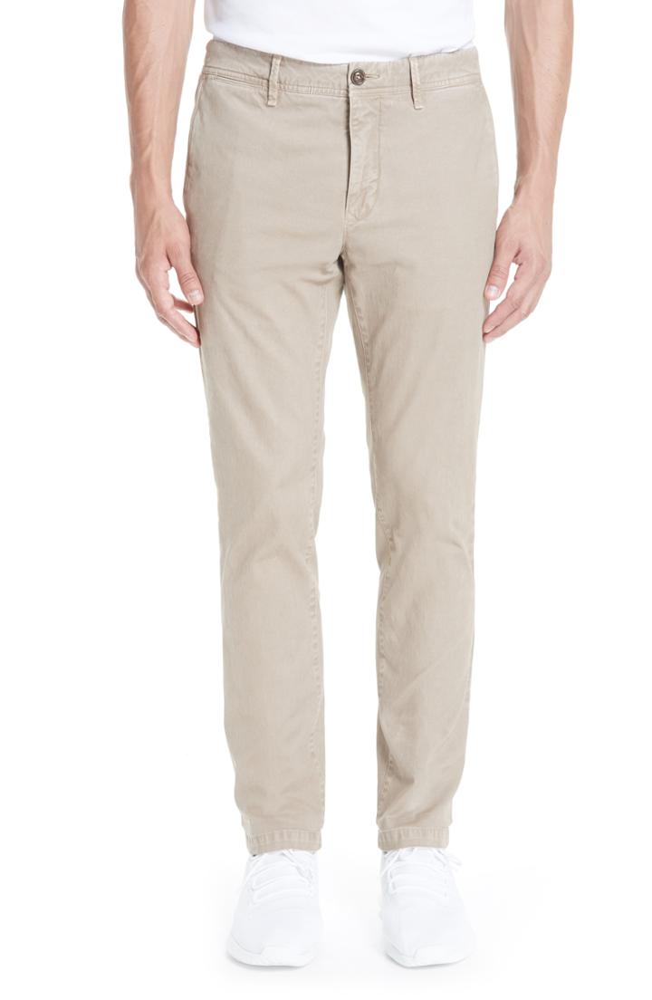 Men's Moncler Gabardine Cotton Chino Pants