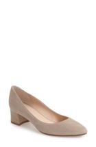 Women's Aquatalia 'phoebe' Weatherproof Almond Toe Pump M - Beige