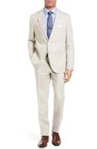 Men's Boss Janon/lenon Trim Fit Solid Linen Suit