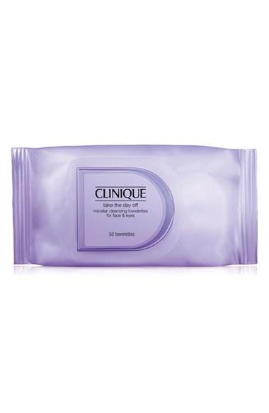 Clinique 'take The Day Off' Micellar Cleansing Towelettes For Face & Eyes