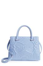 Ted Baker London Quilted Bow Leather Tote - Blue
