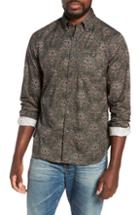 Men's Todd Snyder Classic Fit Thomas Mason Floral Sport Shirt, Size - Green
