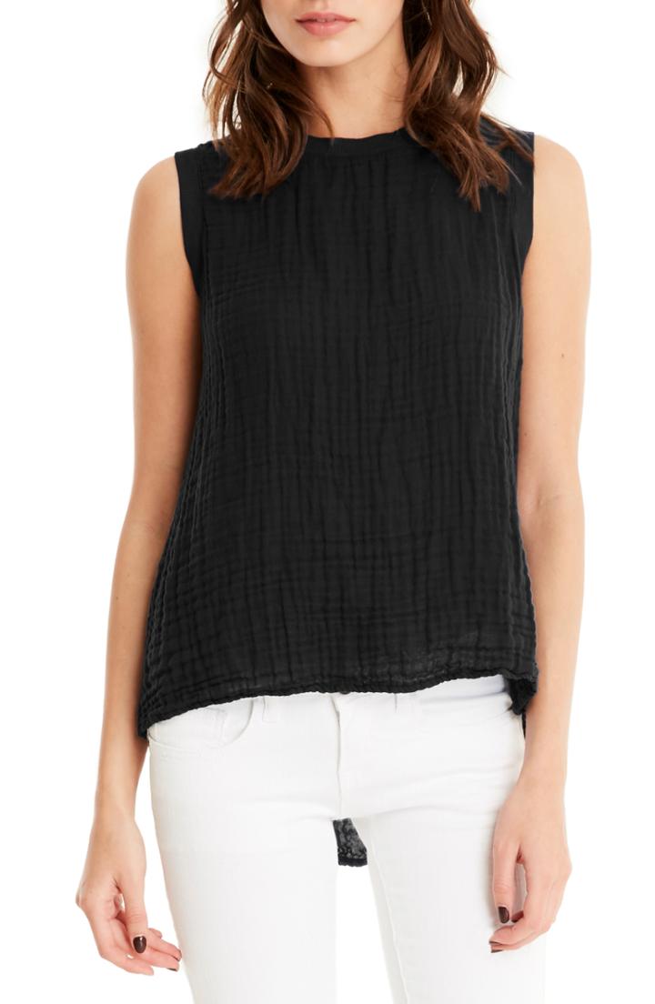 Women's Michael Stars Double Gauze High/low Tank Top