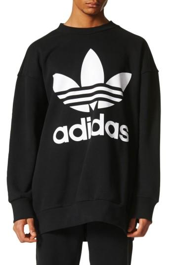 Men's Adidas Originals Adc Fashion Sweatshirt - Black
