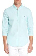 Men's Vineyard Vines Slim Fit Skysail Stripe Seersucker Sport Shirt