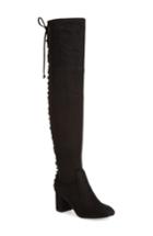 Women's Charles By Charles David Ollie Over The Knee Boot M - Black