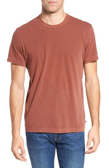 Men's James Perse Crewneck Jersey T-shirt (xl) - Red
