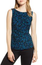 Women's Rebecca Taylor Ruffle Neck Stripe Top