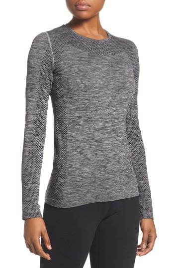 Women's Zella Edge Seamless Top - Black