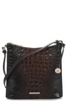 Brahmin Katie Croc Embossed Leather Crossbody Bag -