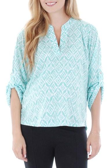 Women's Everly Grey 'florence' Maternity Tunic - Green
