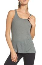 Women's Zella Crossback Tank, Size - Grey