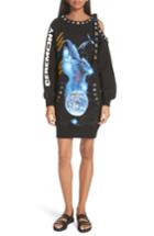 Women's Opening Ceremony Christian Riese Lassen Sweatshirt Dress /small - Black
