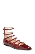 Women's Fendi 'flowerland' Strappy Flat .5us / 35eu - Beige