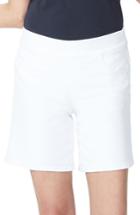 Women's Nydj Pull-on Shorts - White
