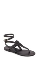 Women's Ancient Greek Sandals Estia Ankle Wrap Sandal Us / 35eu - Black