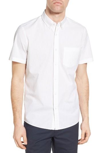 Men's Nordstrom Men's Shop Slim Fit Seersucker Sport Shirt