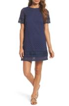 Women's Nsr Lace Shift Dress - Blue