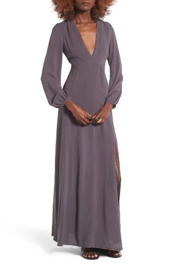 Women's Lush Open Back Woven Maxi Dress