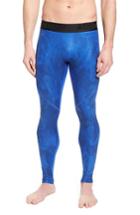 Men's Adidas Alphaskin Sport Supreme Speed Pants, Size - Blue