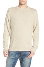 Men's Ag Deklyn Slim Fit Crew Sweater - Beige