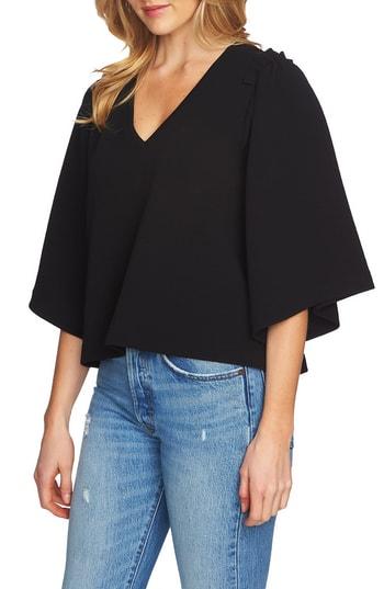 Women's 1.state V-neck Bell Sleeve Top - Yellow