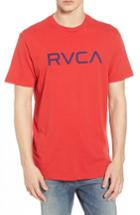 Men's Rvca Big Logo T-shirt - Red