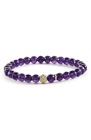Women's Lagos 'caviar Icon' Semiprecious Stone Bracelet