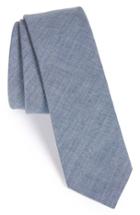 Men's The Tie Bar Cotton Tie, Size - Blue (online Only)