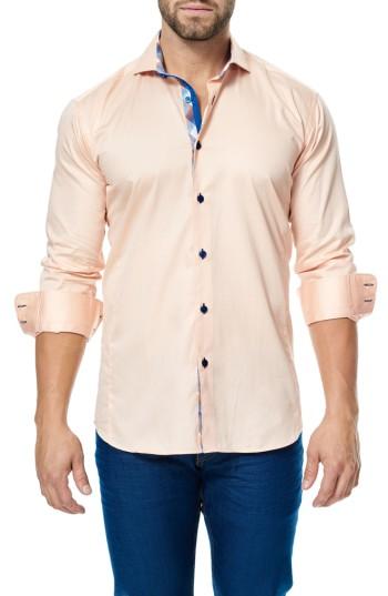 Men's Maceoo Wall Street Sport Shirt (m) - Orange
