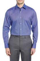 Men's English Laundry Pattern Regular Fit Dress Shirt .5 - 32/33 - Blue
