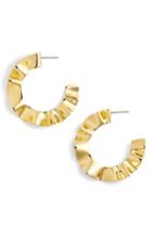 Women's Kate Spade New York Textured Hoop Earrings