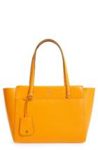 Tory Burch Small Parker Leather Tote - Yellow
