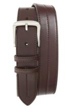 Men's Shinola Leather Belt - Deep Brown