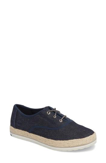 Women's Timberland Eivissa Sea Oxford Sneaker M - Blue