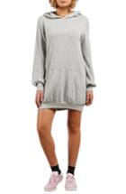 Women's Volcom Sweatshirt Dress /small - Grey
